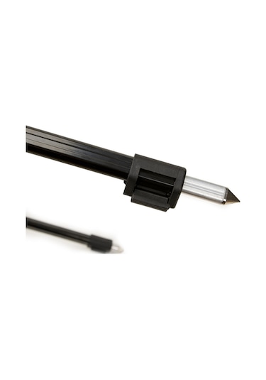 Vkemall Balık Bulucu Ayarlanabilir 2-bölmeli Olta Kamışı Tutucu Çinko Alaşımlı 4-ayak Olta Kamışı Tut Çok Renkli