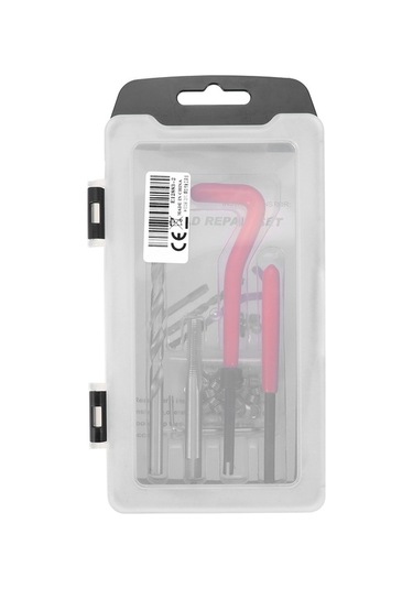 Pazly 25 Adet M6 X 1.0 Diş Tamir Takımı Helicoil Uyumlu 6mm Vida Seti