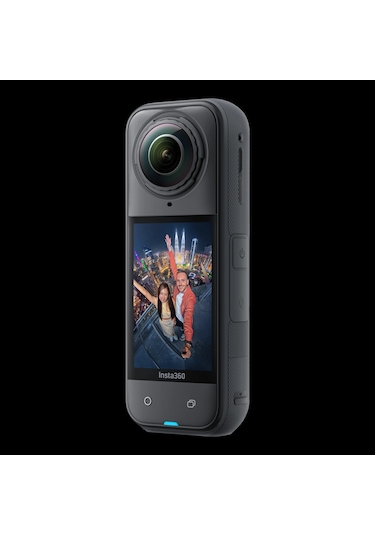 Insta360 X5 Aksiyon Kamerası - Motosiklet Kiti 256 Gb Siyah
