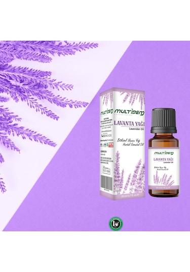Multidem Lavanta Uçucu Bitkisel Yağı 20 ML