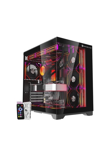 Alltech Virtual Raid 16X i5-12400F 16 GB 500 GB NVMe SSD RTX5060Ti 27" Free Dos Masaüstü Oyuncu Bilgisayarı