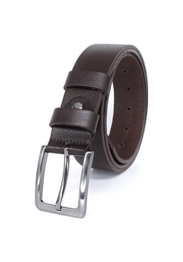 4cm Siyah - Kahverengi 2'li %100 Manda Derisi Erkek Klasik/spor Kemer Siyah Kahverengi