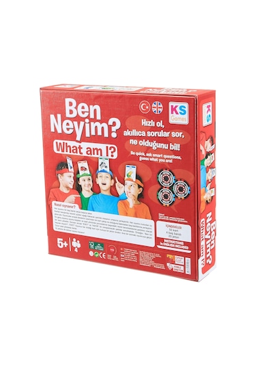 KS Games Kids What Am I (Ben Neyim) Kutu Oyunu