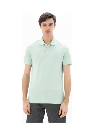 Arma Erkek Büyük Beden Polo Yaka Tişört Y25374866801 Yeşil-y2 Yeşil