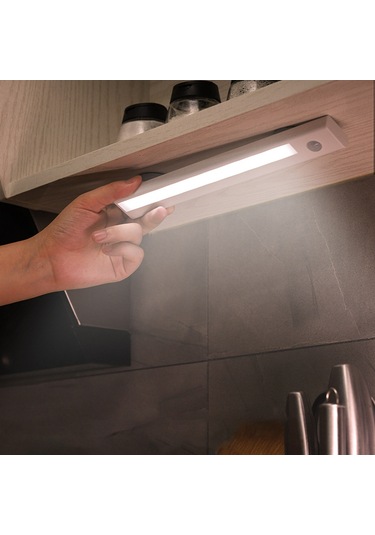 Vkemall Led Hareketli Sensörlü Gece Lambası, Pili Dışarıda, Manyetik Tutuculu, Beyaz Işık, Mutfak-koridor-üstü Dolap Işığı, 3-5m Algılama Mesafesi Vkemall Led Hareketli Sensörlü Gece Lambası, Pili Dışarıda, Manyetik Tutuculu, Beyaz Işık, Mutfak-koridor-üstü Dolap Işığı, 3-5m Algılama Mesafesi