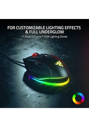 Razer Basilisk V3 RZ01-04000100-R3M1 Kablolu RGB Ergonomik Optik Oyuncu Mouse