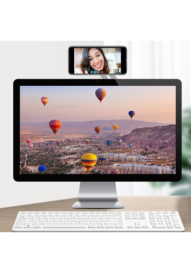 Youtek Taşınabilir Çift Ekran Dizüstü Telefon Askısı - 360 Derece Ayarlanabilir Alüminyum