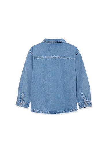 Mavi - Bob 90lar İndigo Mavisi Jean Gömlek 6210000-86709 Mavi