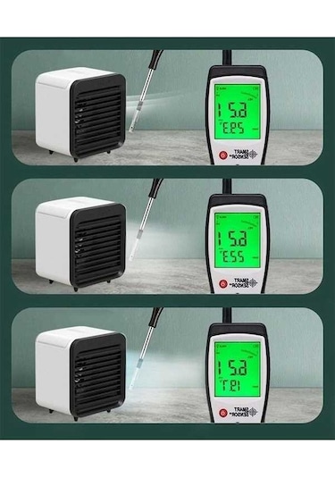 Besthome1 Aoyingnettech Yeme Mini Klima, 3 Hb Hızlı, Gürültüsüz Soğutucu Nemlendirici Fan