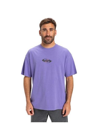Quıksılver Quiksilver Gh Qs Global Heat Erkek Mor Tişört Pmg0 Mor