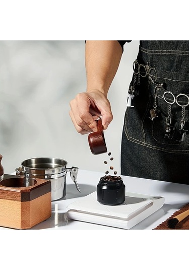 Lumaworld Siyah 1 Adet Yemek Tartısı Kahve Terazisi Zamanlayıcılı Mutfak Terazisi Pişirme Siyah