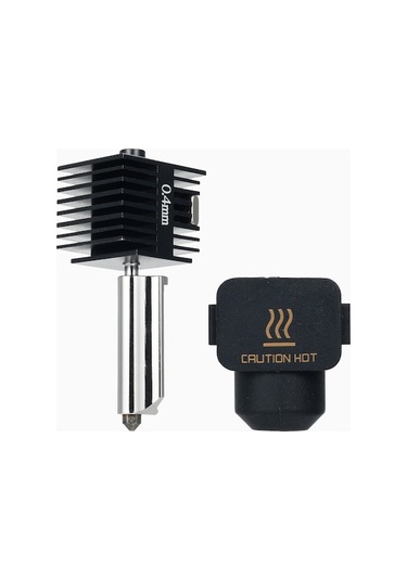 Flybuy Bambu Lab A1/a1mini Uyumlu Isı Sonu Seti, 0.4mm Sert Çelik Uç, 3d Yazıcı Ekstruder Değişim Parçası, Yüksek Sıcaklık