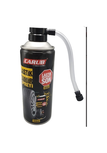Lastik Tamir Spreyi 400 Ml 53990 Siyah