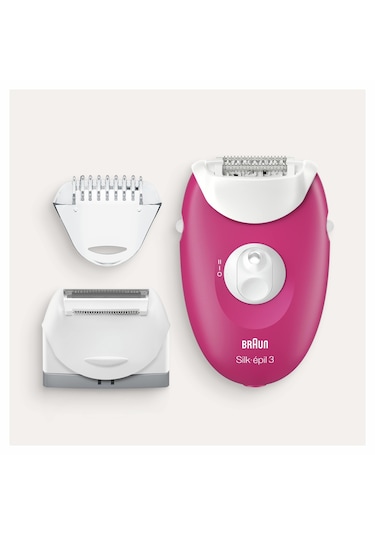 Braun Silk-Epil 3 3410 Kablolu 3 Ek Parçalı Epilatör