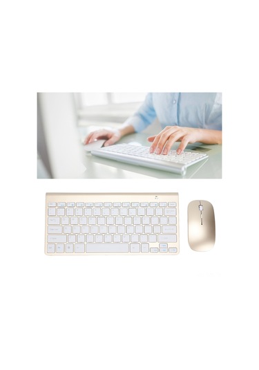 Yuntech01 78 Tuşlu 2.4g Kablosuz Klavye Fare Seti, Ergonomik Tasarım, Usb Alıcı, Dürtmeye Dayanıklı, Windows/mac Uyumlu, Ofis Ve Ev Kullanıma Uygun Pil Dahil Değil