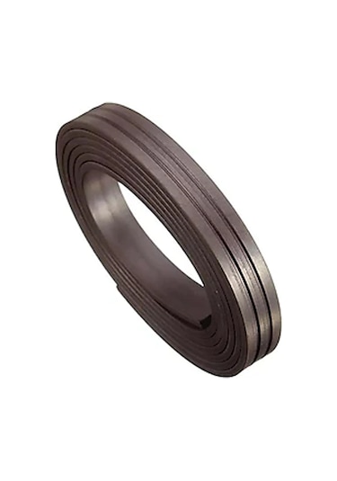 5 Metre Yapışkanlı Şerit Mıknatıs  Yumuşak Magnet 10mm genişlik 1.8mm kalınlık