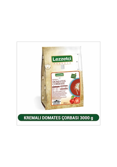 Lezzetçi Kremalı Domates Çorbası 3 KG