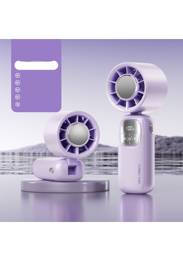 Lyon El Tipi Katlanır Soğutmafıdışmekan Buz Fani-açık Mor
