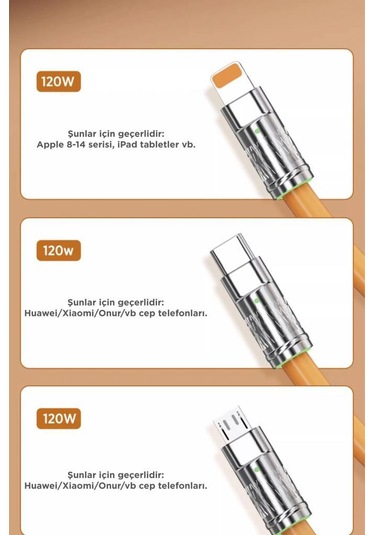 Torima U160 Siyah 3 In 1 USB To Type-C Lightning Micro Uçlu Şarj Data Kablosu