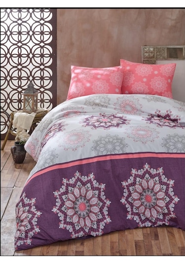 Komfort Home Çift Kişilik Ranforce Nevresim Takımı (Bienline) (352025884) Çok Renkli
