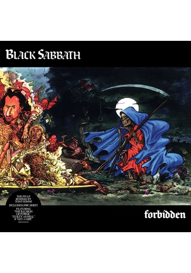 Black Sabbath - Forbidden , Tony Iommi Remix Black Vinyl