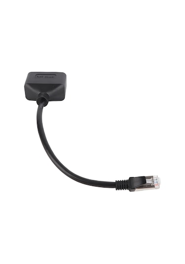 Fosenze Cat7 Rj45 Ethernet Çevirici: 1 Erkek 2 Dişi Bağlantı, Altın Kaplı Çekirdek, Ev Ve Ofis Ağları İçin Hızlı Erişim Adaptörü