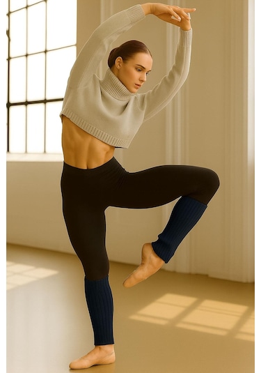 3 Çift Basic Kalın Pamuk Karışımlı Tozluk Lacivert