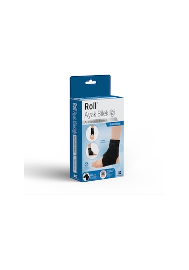 Roll Ayak Bilekliği Ligament Destekli Ayarlanabilir Bedenli