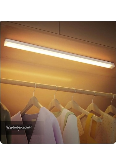 Willowhaven Beyaz Sanat İnsan Vücudu Gece Işık Şeridi, 30cm, Taşınabilir El Şarj, Merdiven, Şarap Dolabı Işığı Beyaz