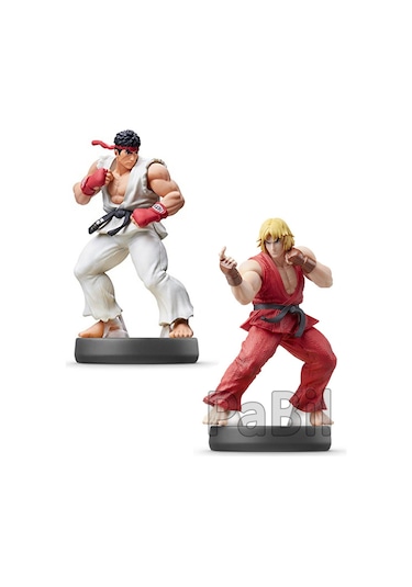 Street Fighter Aksiyon Figür Biblo Hediyelik 9 Cm - 2 Li Set
