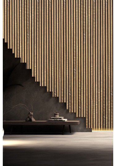 Mdf Ahşap Akustik Duvar Paneli 60x275 Cm - Asos Pvc 60x275