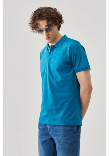 Lee Erkek Lacivert Polo Tişört L211810405 Lacivert