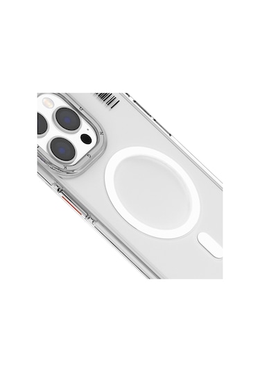 İphone 15 Uyumlu Kılıf Magsafe Şarj Özellikli Şeffaf Youngkit Crystal Shield Serisi Kapak Şeffaf