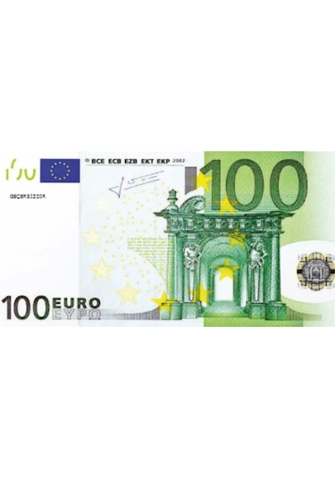 Geçersiz Düğün Sahte Şaka Oyun Parası 100 Adet 100 Euro