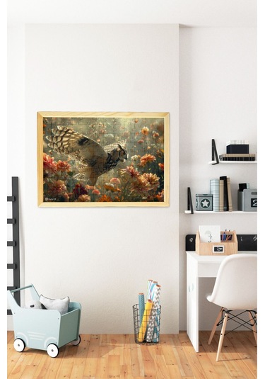 Ahşap Çerçeveli Puzzle - Tablo Hthp - 011 23 X 32 120 Parça