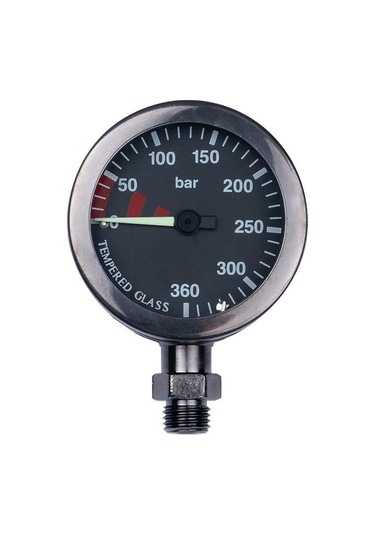 Kraken Gösterge Basınç Ölçer Kapsül Tech 63mm. Pvd Nickel