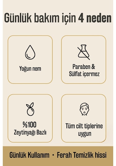 Olivos Zeytinyağı Bazlı Sıvı Sabun Seti 5 x 500 ML