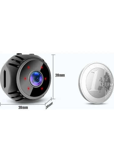 Secumore 1080p Mini Wifi Kamera Gece Görüşlü