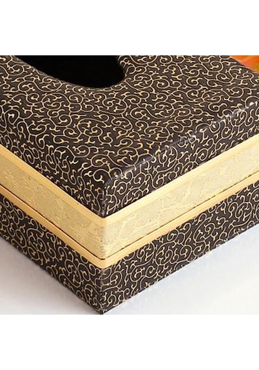 Beyaz Orta-s/m/l Suni Deri Doku Kutusu Kutu Konteyner Ev Araba Doku Kutusu Saklama Kutusu El Restoran Kağıt Tutucu Masa Dekorasyon