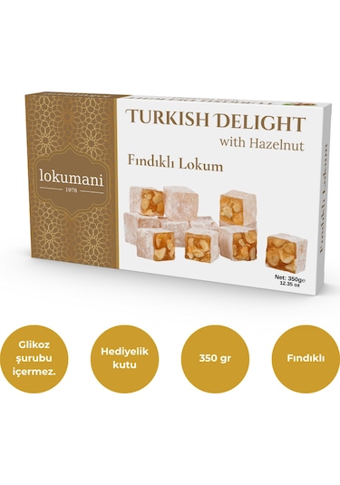 Fındıklı Lokum 350 Gr