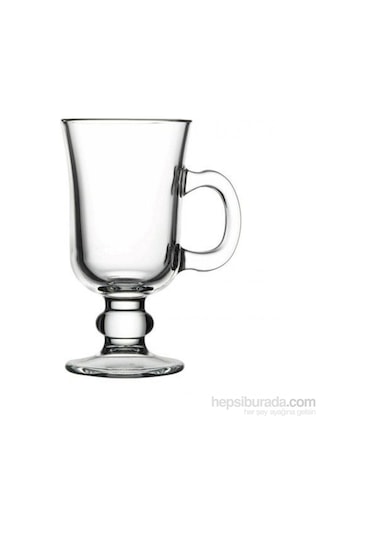 4 lü Paşabahçe 55141 Irısh Kulplu Coffee Latte Meşrubat Bardak-9054847175316