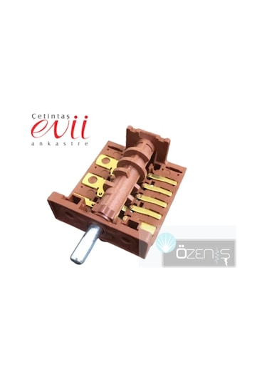 Çetintaş Evii Fırın Komutatörü - Şalteri - Anahtarı - 422311563