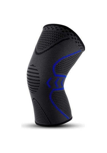 Dancemonkey Yumuşak Nefes Alabilir Dizlik - Koşu Bisiklet Spor İçin Mavi Mavi