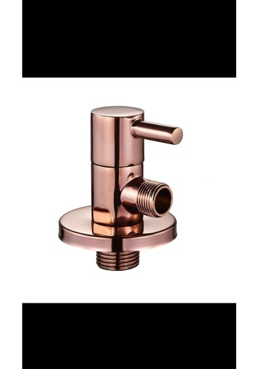 İsaoğlu Yapı Bakır Taharat Musluğu Bronz Taharet Musluğu Rose Bakır Ara Musluk Modern Tasarım Rose Gold