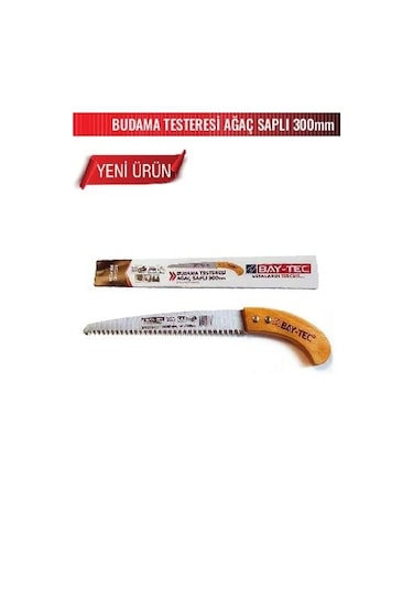 Bay-Tec Budama Testeresi Ağaç Saplı 300 MM Mk-4538