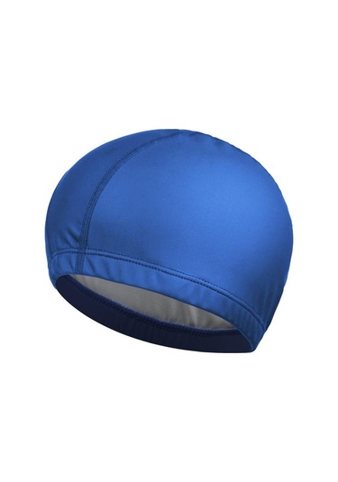 Gümüş Su Geçirmez Pu Yüzme Kap Kulak Kapağını Koruyun Spor Dalış Şapkası Ekstra Büyük Erkek Kadın Gümüş