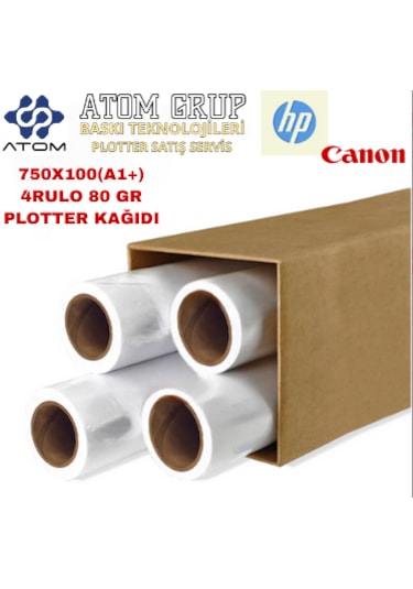 750mmx100mt A1+ 80gr Atomplotter Kağıdı