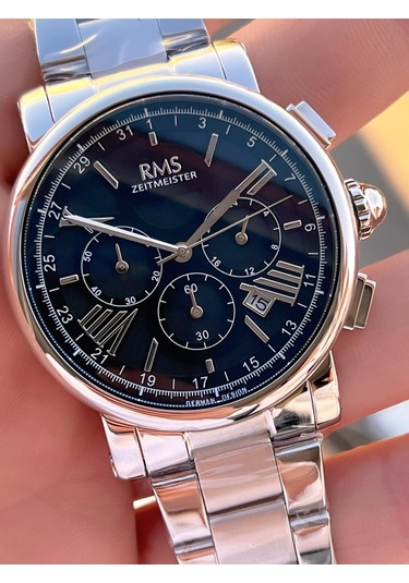 Rms Romanson İç Fonksiyonları Aktif Özel Seri Kararmaz Renk Atmaz 5 Atm Erkek Kol Saati Ag2058.02 Gümüş