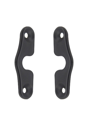 Tenfowee Jkjljt Güneşlik Sabitleyici Klips B Tipi, Siyah Alüminyum Alaşım, 10x3x2cm, 22g, 1 Adet