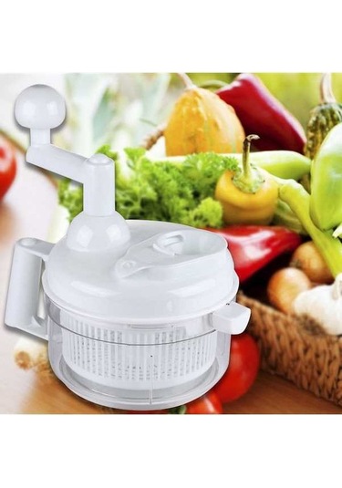 Çok Amaçlı Mini Manuel Mutfak Aleti - Sebze Meyve Dilimleyici Doğrayıcı Kesici Diğer